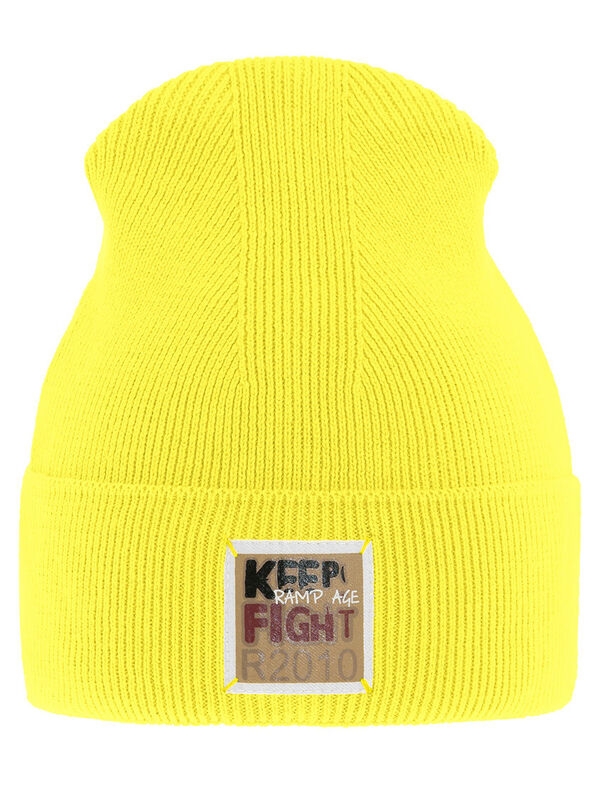 Шапка Stream, Миалт желтый, весна-осень - Для девочек весна-осень