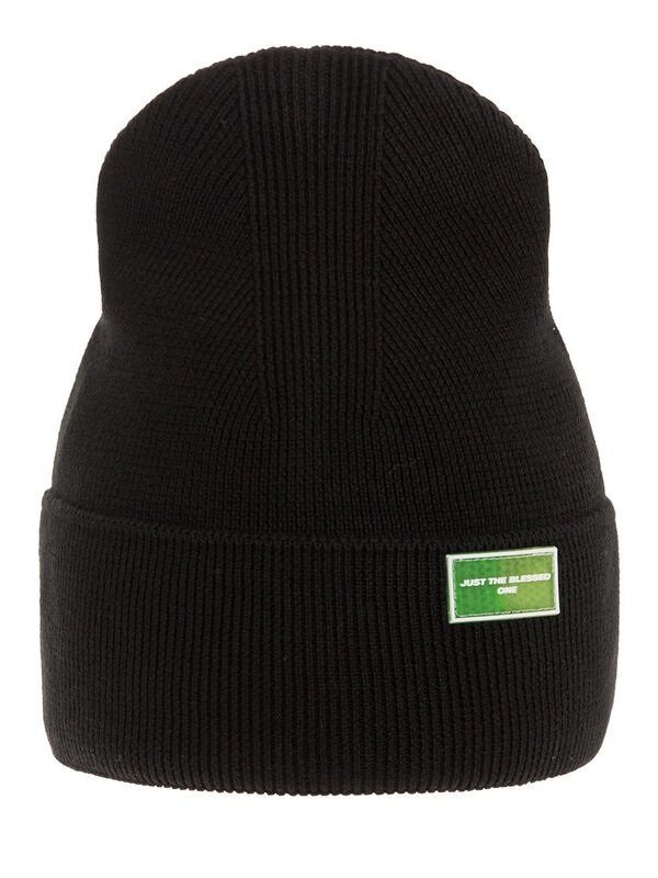 Шапка Just, Миалт черный, весна-осень - Для девочек весна-осень