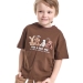 Футболка для мальчиков Mini Maxi, модель 3328917, цвет коричневый