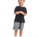 Шорты для мальчиков Mini Maxi, модель 8096, цвет графит/меланж