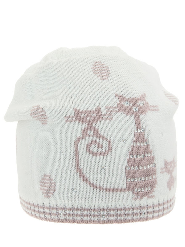 Шапка для девочки Прогулка, Миалт молочный - Для девочек весна-осень