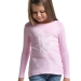 Футболка для девочек Mini Maxi, модель 0956, цвет розовый