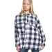 Рубашка для девочек Mini Maxi, модель 7462, цвет синий/клетка