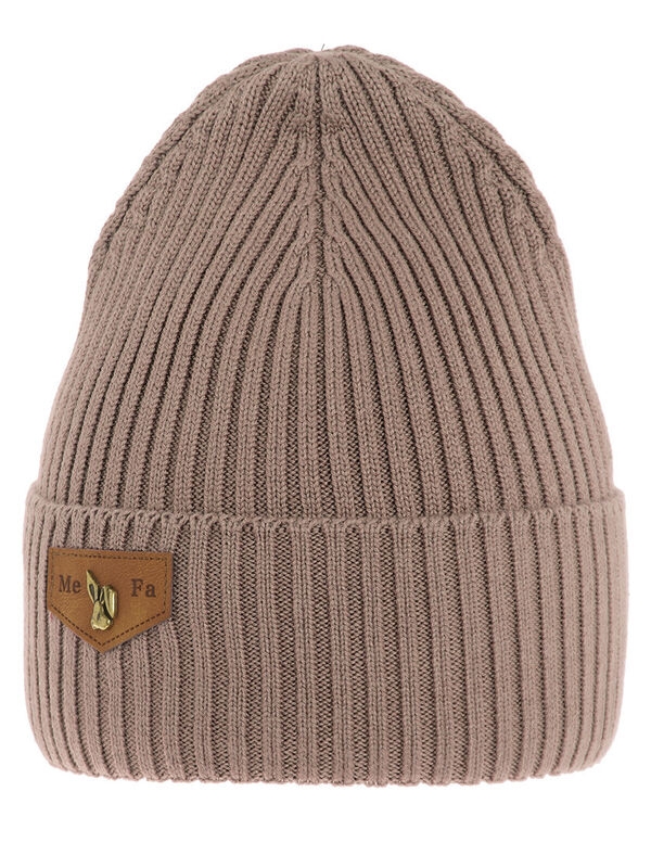 Шапка для девочки Энерджи, Миалт темно-бежевый, весна-осень - Для девочек весна-осень