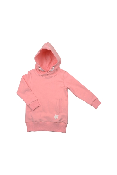 Худи для девочек Mini Maxi, модель 3804, цвет розовый - Толстовки с капюшоном / худи