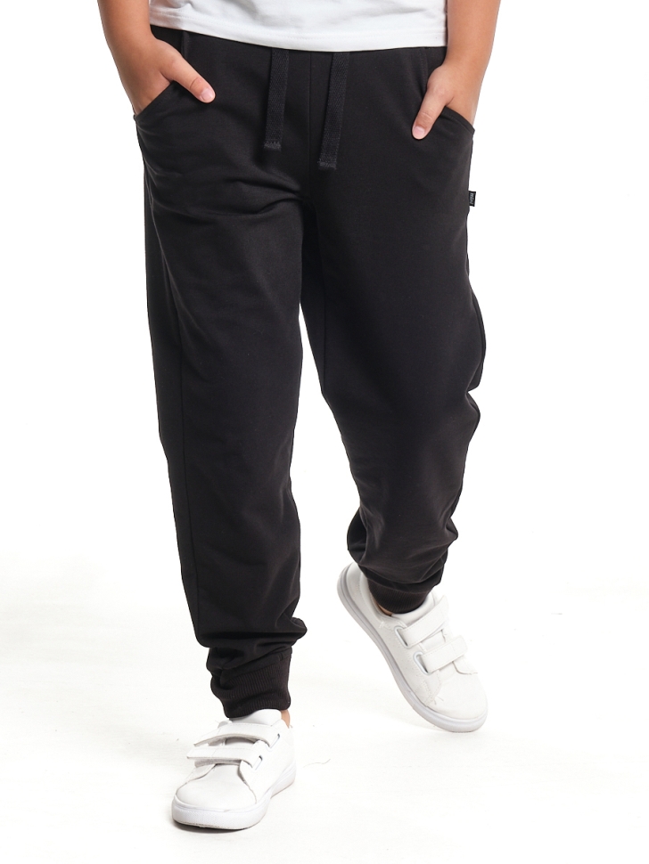 Джоггеры для мальчиков Mini Maxi, модель 6001, цвет черный - Брюки спортивные (джогеры)