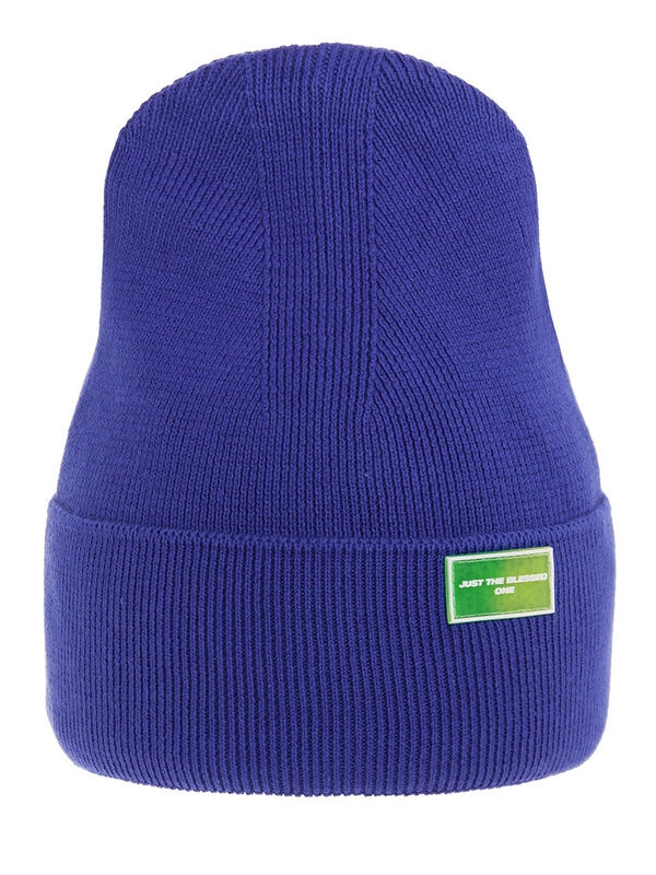 Шапка Just, Миалт ярко-джинсовый, весна-осень - Для девочек весна-осень