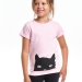Футболка для девочек Mini Maxi, модель 0783, цвет розовый