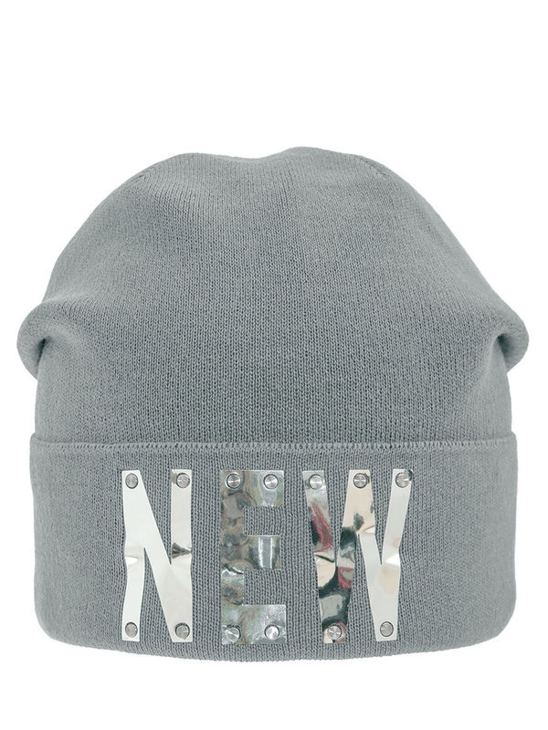 Шапка для девочки Dance hall, Миалт бледно-серый - Для девочек весна-осень