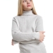 Джемпер для девочек Mini Maxi, модель 3312246, цвет серый