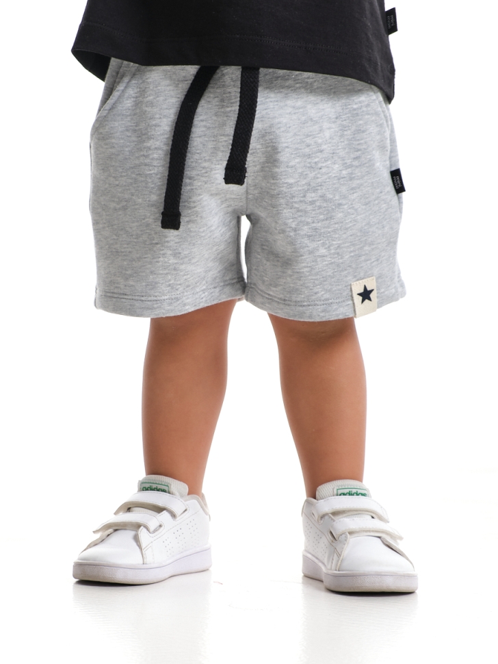 Шорты для мальчиков Mini Maxi, модель 8096, цвет серый/меланж - Шорты для мальчиков