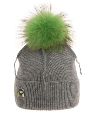 Шапка для девочки Darling, Миалт серый/меланж, зима