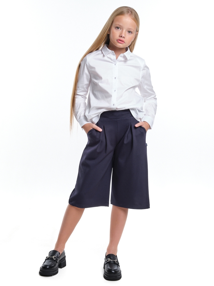 Шорты для девочек Mini Maxi, модель 7319, цвет синий - Шорты для девочек