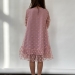 Платье для девочки нарядное БУШОН ST53, цвет пудровый