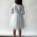 Платье для девочки нарядное БУШОН ST56, цвет белый