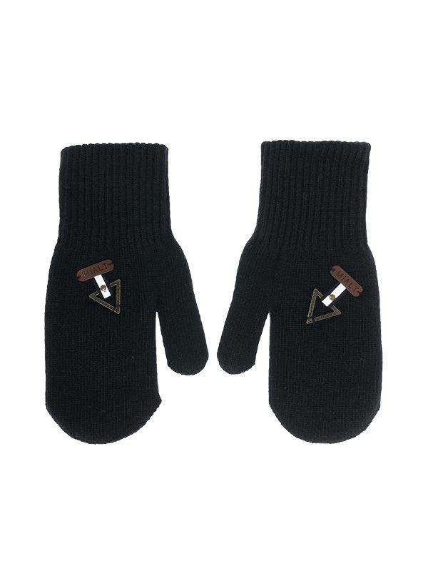 Варежки для мальчика Стрела, Миалт черный - Варежки