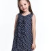 Платье для девочек Mini Maxi, модель 3275, цвет синий/горчичный