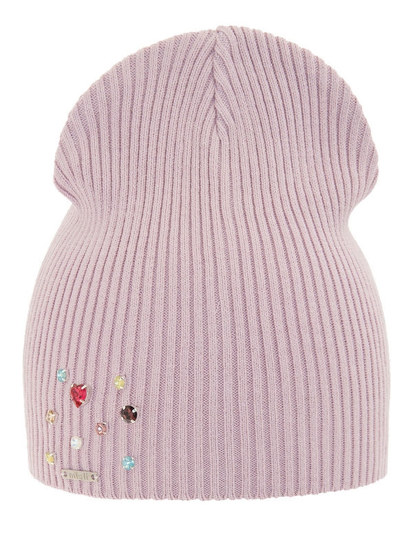 Шапка для девочки Гамма, Миалт сиренево-розовый, весна-осень - Для девочек весна-осень