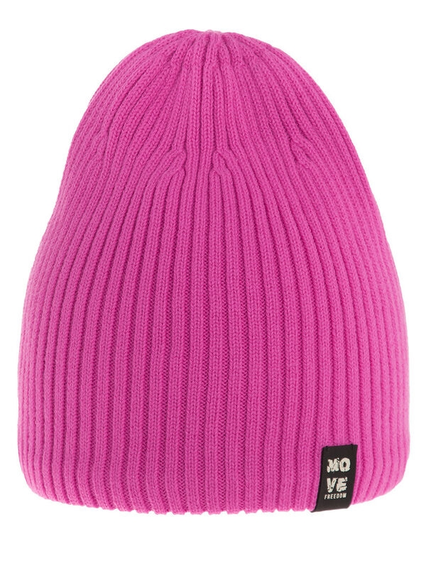 Шапка для девочки Move, Миалт светлая/фуксия, весна-осень - Для девочек весна-осень