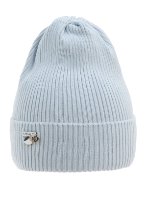Шапка для девочки Твигги, Миалт светло-голубой, весна-осень