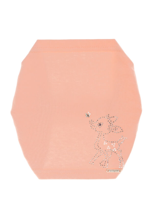 Повязка для девочки Олененок, Миалт светло-пудровый, лето - Повязки на голову