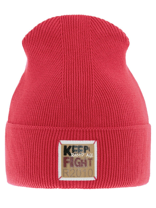 Шапка Stream, Миалт светло-красный, весна-осень - Для девочек весна-осень