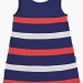 Платье для девочек Mini Maxi, модель 2918, цвет синий/коралловый