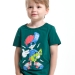 Футболка для мальчиков Mini Maxi, модель 47332, цвет темно-зеленый