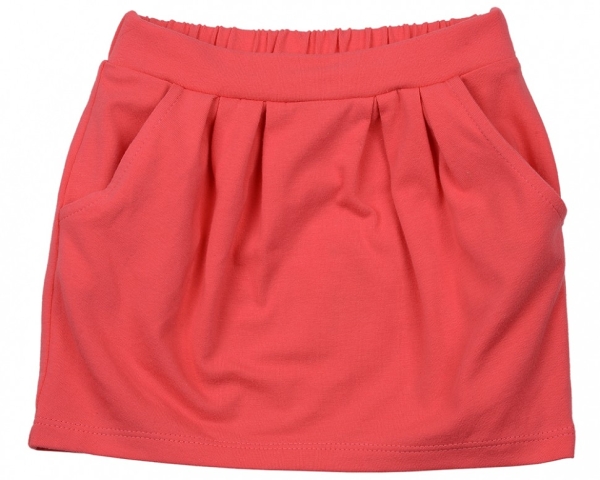 Юбка для девочек Mini Maxi, модель 2998, цвет коралловый - Юбки для девочек