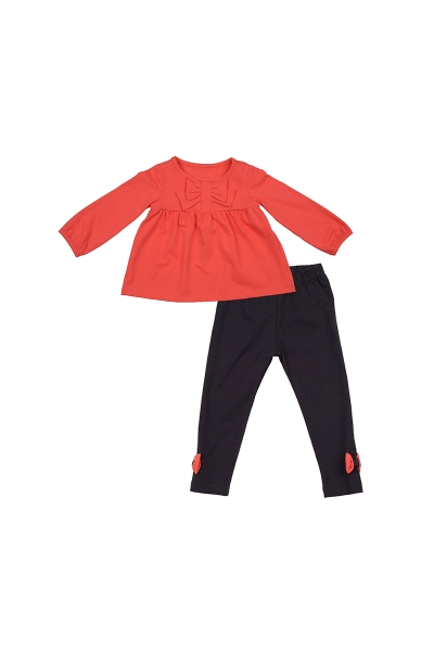 Комплект одежды для девочек Mini Maxi, модель 0889/0939, цвет коричневый - Комплекты летние