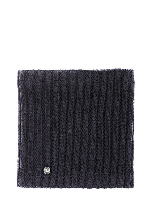 Шарф-труба Зимовье, Mialt черничный, зима - Шарф-снуд