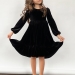 Платье для девочки школьное БУШОН ST63, цвет черный