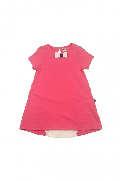 Платье для девочек Mini Maxi, модель 3934, цвет малиновый - Платья для девочек с коротким рукавом