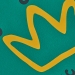 Свитшот для девочек Mini Maxi, модель 2035, цвет зеленый/бирюзовый