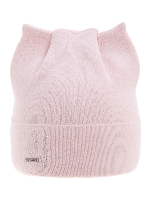 Шапка для девочки Ширли, Миалт бледно-розовый, весна-осень - Для девочек весна-осень