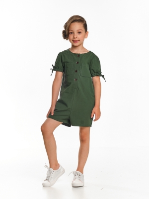 Комбинезон для девочек Mini Maxi, модель 7159, цвет хаки/зеленый