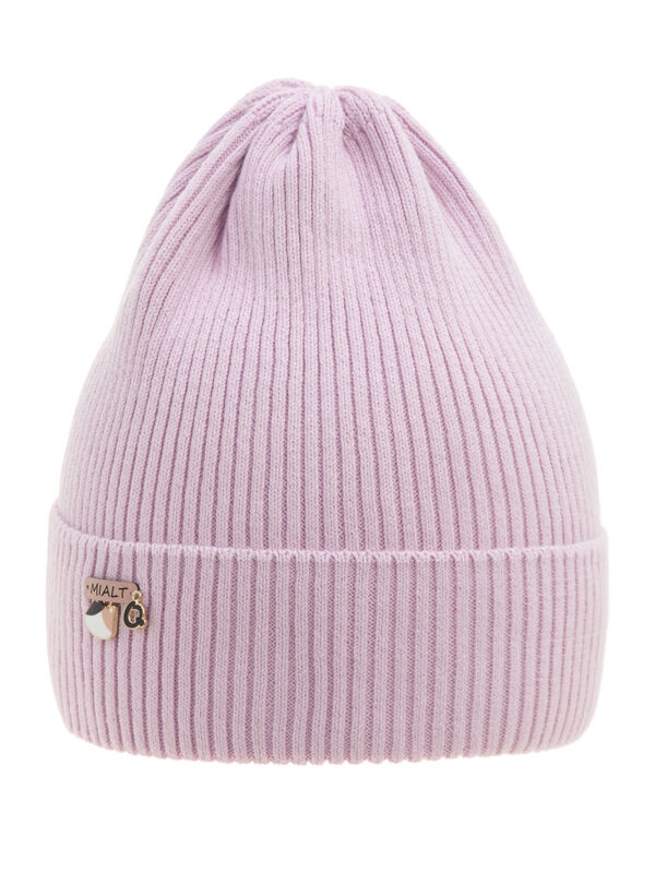 Шапка для девочки Твигги, Миалт сиренево-розовый, весна-осень - Для девочек весна-осень