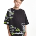 Футболка для мальчиков Mini Maxi, модель 7925, цвет черный