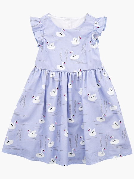 Платье для девочек Mini Maxi, модель 7363, цвет мультиколор - Платья для девочек с коротким рукавом