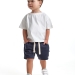 Шорты для мальчиков Mini Maxi, модель 8094, цвет синий/тофу/шеврон