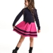 Платье для девочек Mini Maxi, модель 6069, цвет синий/малиновый