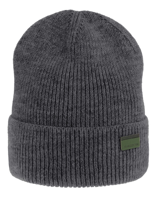Шапка для мальчика Time, Миалт темно-серый/меланж, весна-осень - Шапки весна-осень