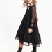 Платье для девочек Mini Maxi, модель 6967, цвет черный/розовый
