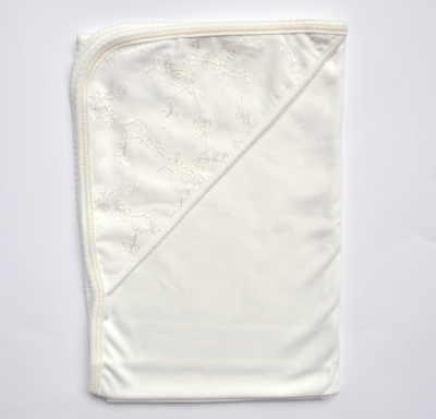 Одеяло кружевное (молочный)