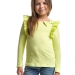 Футболка для девочек Mini Maxi, модель 1526, цвет желтый