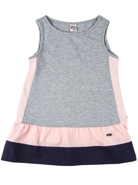 Платье для девочек Mini Maxi, модель 4775, цвет серый - Платья для девочек с коротким рукавом
