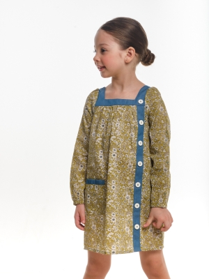 Платье для девочек Mini Maxi, модель 2455, цвет хаки
