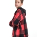 Куртка для мальчиков Mini Maxi, модель 7989, цвет красный/черный/клетка