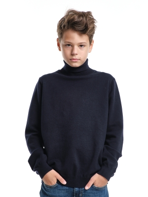 Водолазка для мальчиков Mini Maxi, модель 3312240, цвет синий