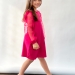 Платье для девочки нарядное БУШОН ST57, цвет фуксия